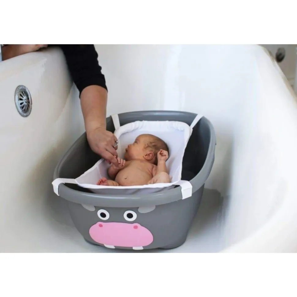 Baignoire bébé avec hamac tubimal hippopotame