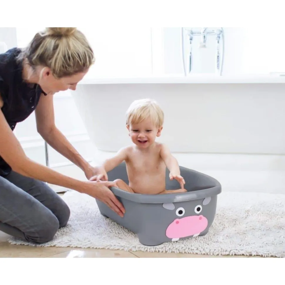 Baignoire bébé avec hamac tubimal hippopotame