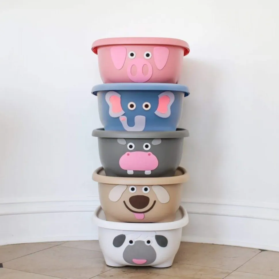 Baignoire bébé avec hamac tubimal hippopotame