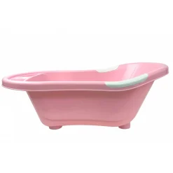 Baignoire bébé avec vidange rose