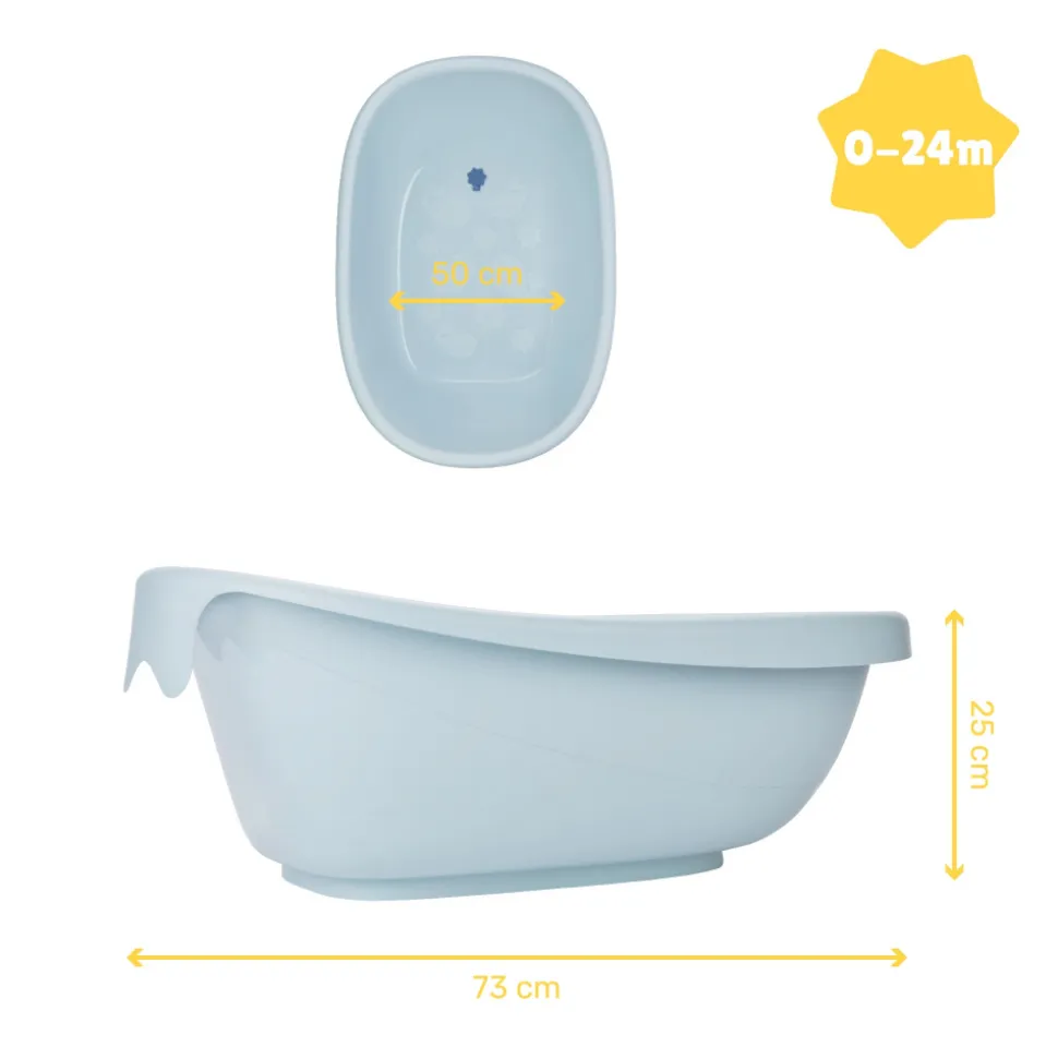 Baignoire bébé évolutive baleine 0-24 mois