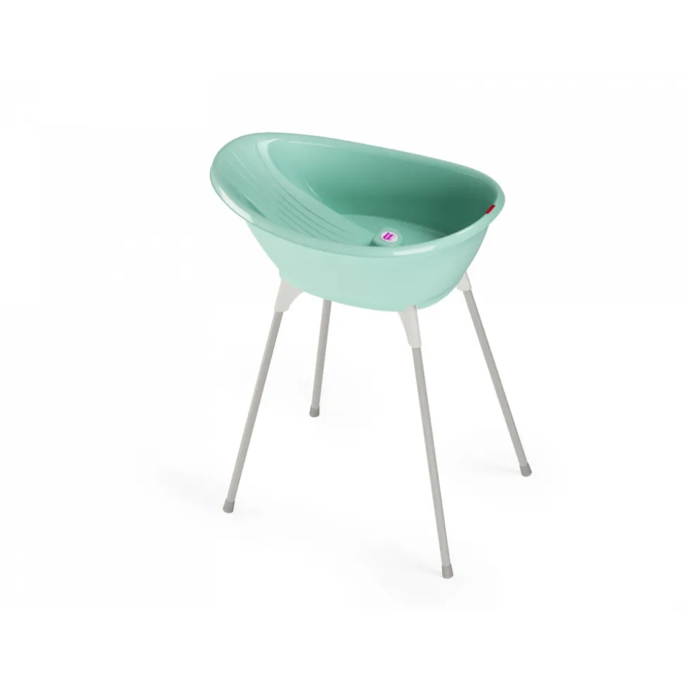 Baignoire bella avec support de baignoire sky blue