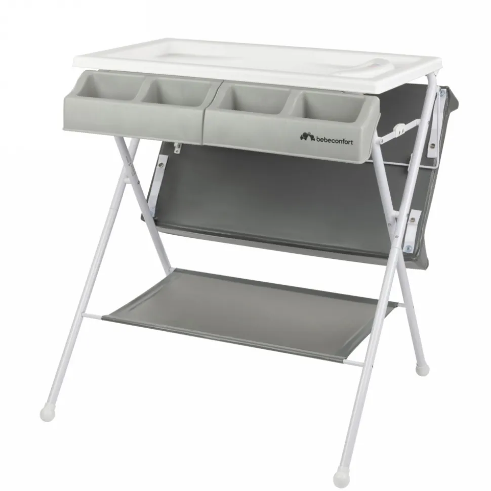 Baignoire et table à langer 2-en-1 baltic gray mist
