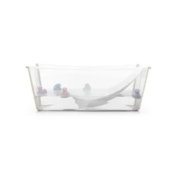 Baignoire flexi bath sandy beige + transat de bain