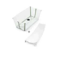 Baignoire flexi bath verte + transat de bain