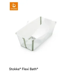 Baignoire flexi bath verte + transat de bain