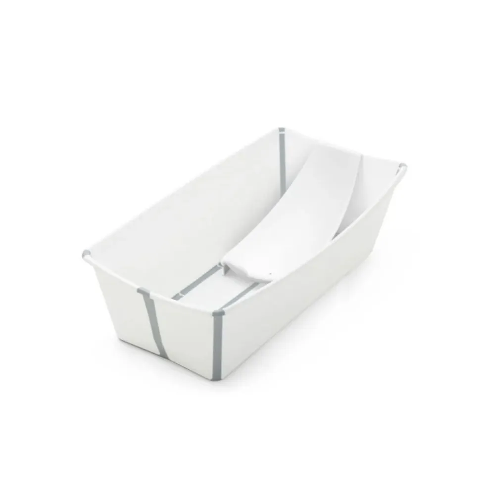 Baignoire flexi bath xl blanche + transat de bain