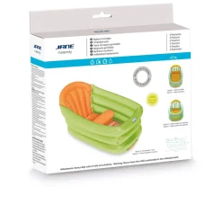Baignoire gonflable 3 positions vert et orange