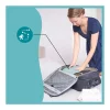 Baignoire gonflable évolutive aqua dots grise