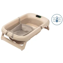 Baignoire indigo plus + insert nouveau-né muted terra