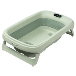 Baignoire indigo plus + insert nouveau-né sage green