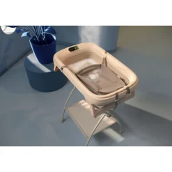 Baignoire indigo plus + insert nouveau-né sage green