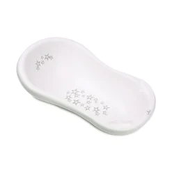 Baignoire little stars antidérapante blanc