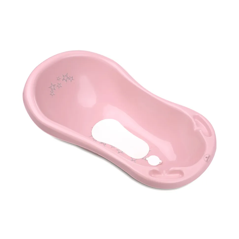 Baignoire little stars antidérapante rose