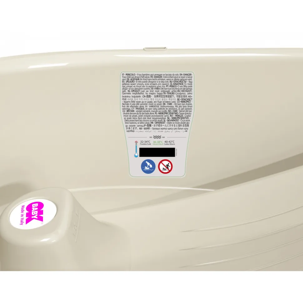 Baignoire onda baby blanc cassé beige