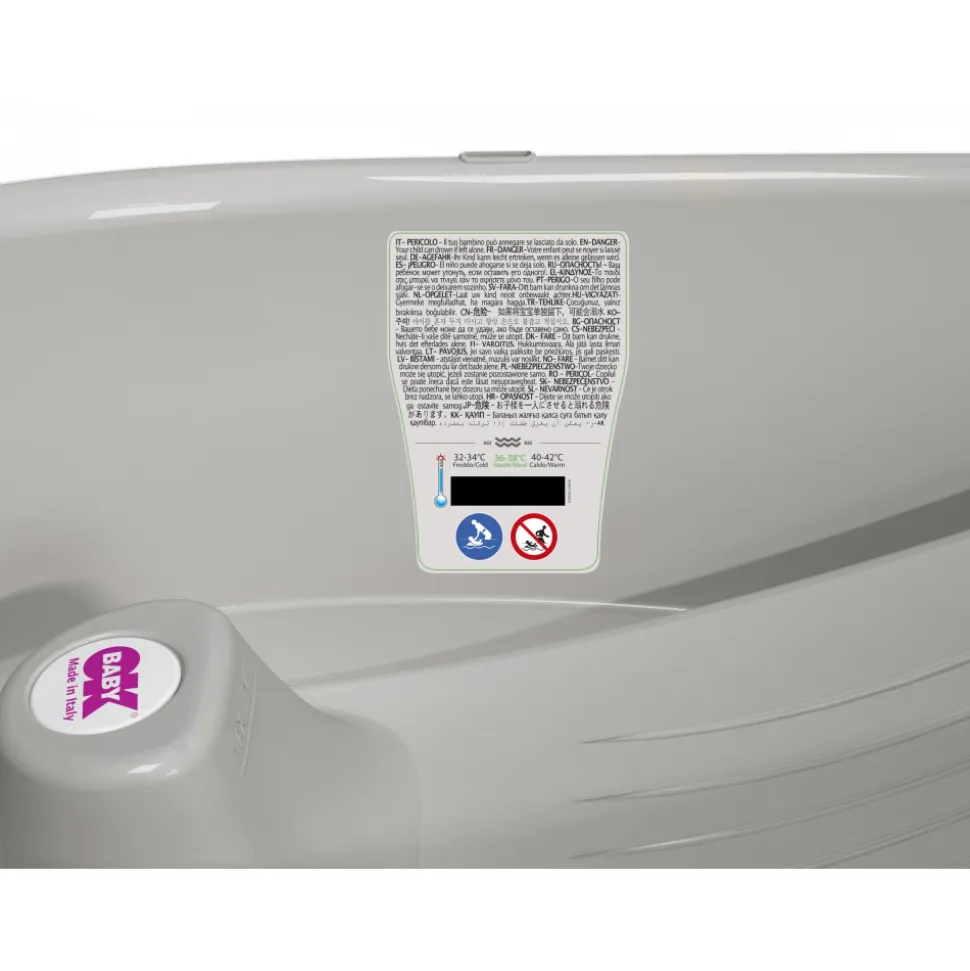 Baignoire onda baby gris