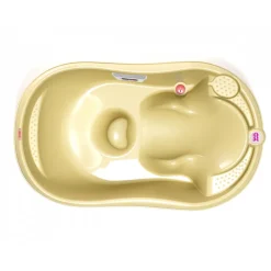 Baignoire onda jaune