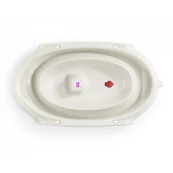 Baignoire onda slim pliante blanch cassé beige