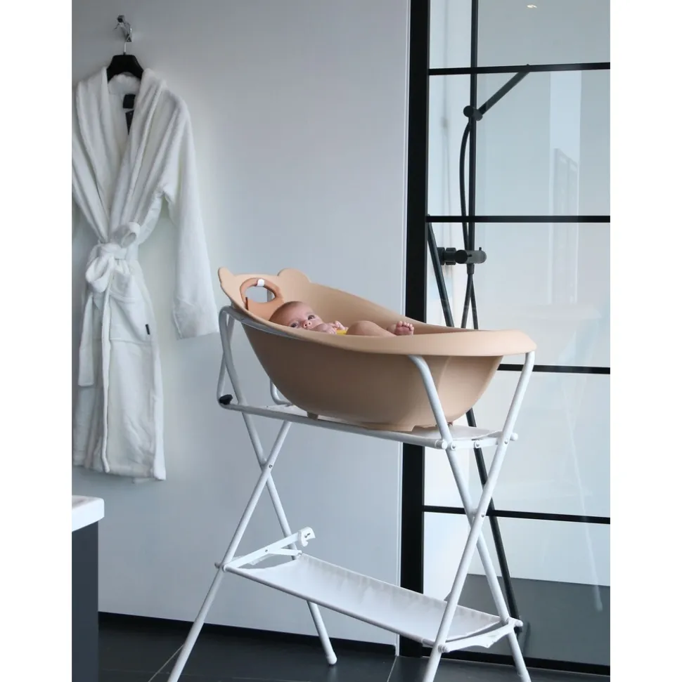 Baignoire ourson terracotta