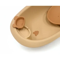 Baignoire ourson terracotta + support de baignoire