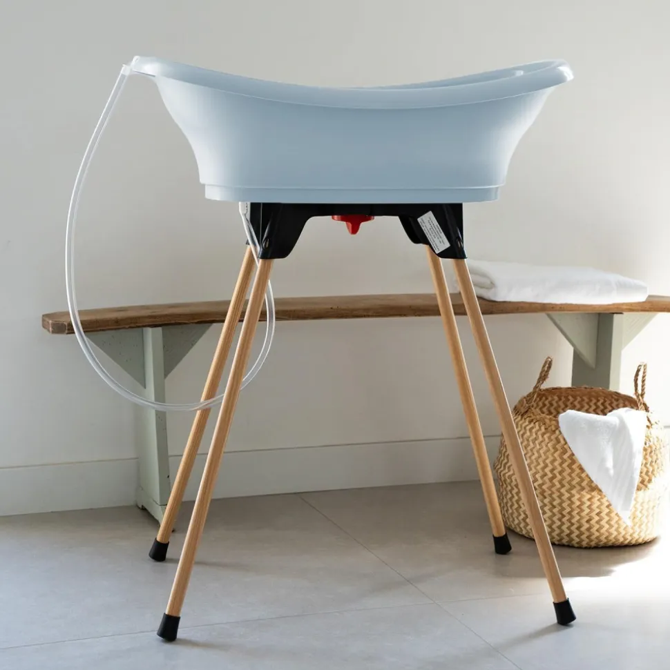 Baignoire vasco 5 en 1 - fleur bleu