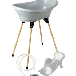 Baignoire vasco 5 en 1 - gris velours