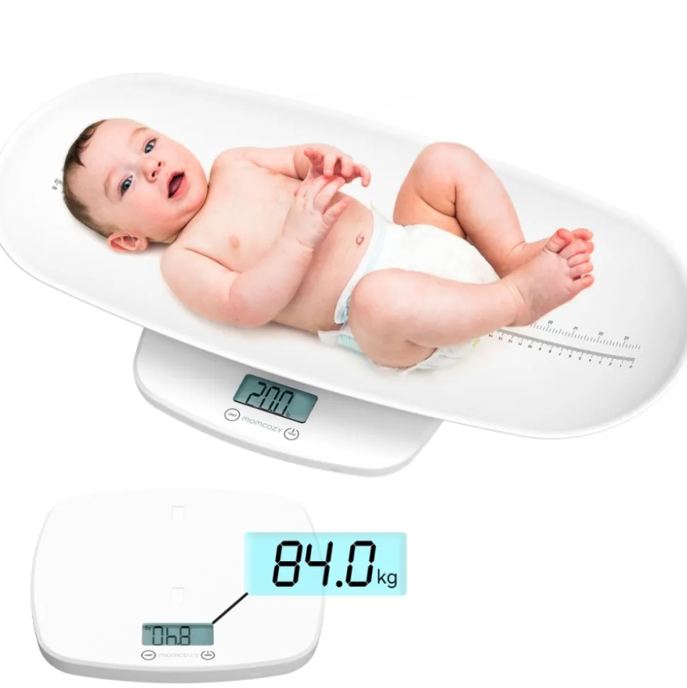 Balance bébé numérique multifonction avec toise intégrée