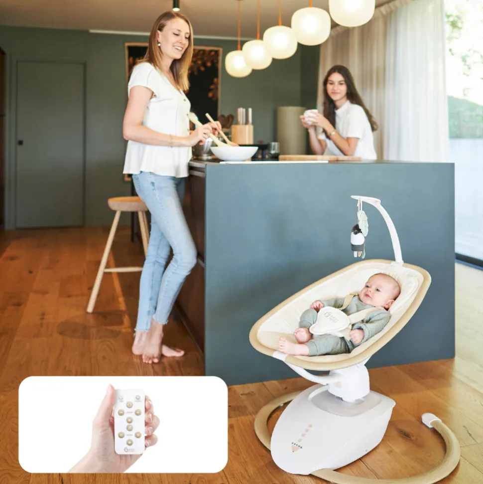 Balancelle bébé électrique swoon hoop sand