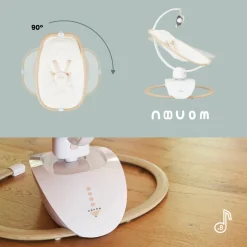 Balancelle bébé électrique swoon hoop sand
