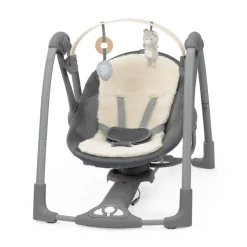 Balancelle bébé portable, pliable, 0 à 9m, toute saison - wesley