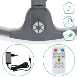 Balancelle électrique stella grise