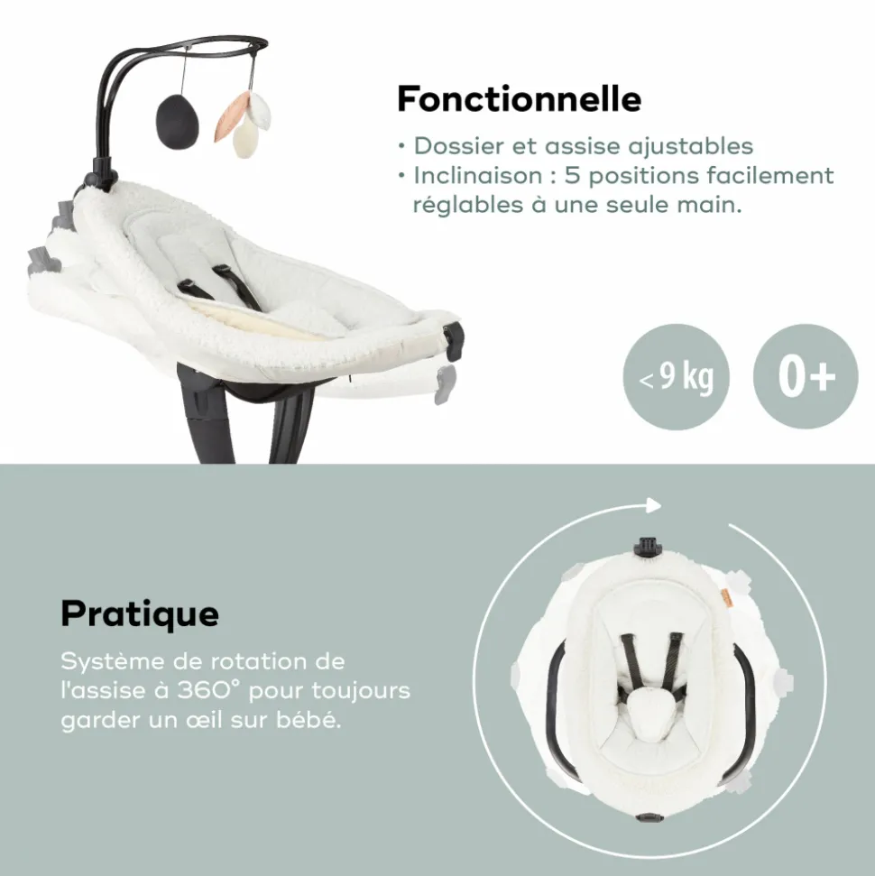 Balancelle swoon evolution curl white