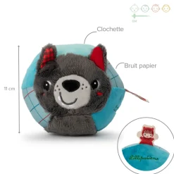 Balle en tissu louis le loup