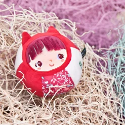 Balle en tissu petit chaperon rouge