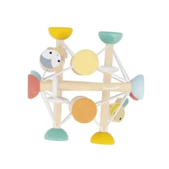 Balle sensorielle en bois enfant pure