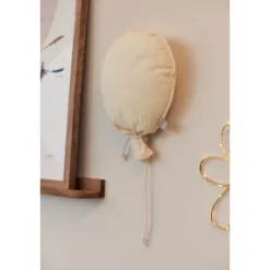 Ballon décoration ivoire