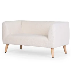 Banc pour enfants teddy blanc