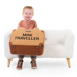 Banc pour enfants teddy blanc