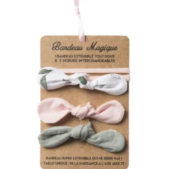 Bandeau bébé botanique