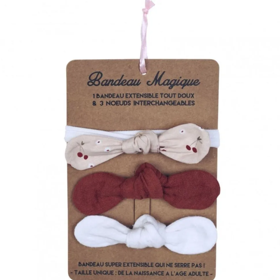Bandeau bébé printanier