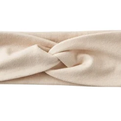 Bandeau large turban - nude