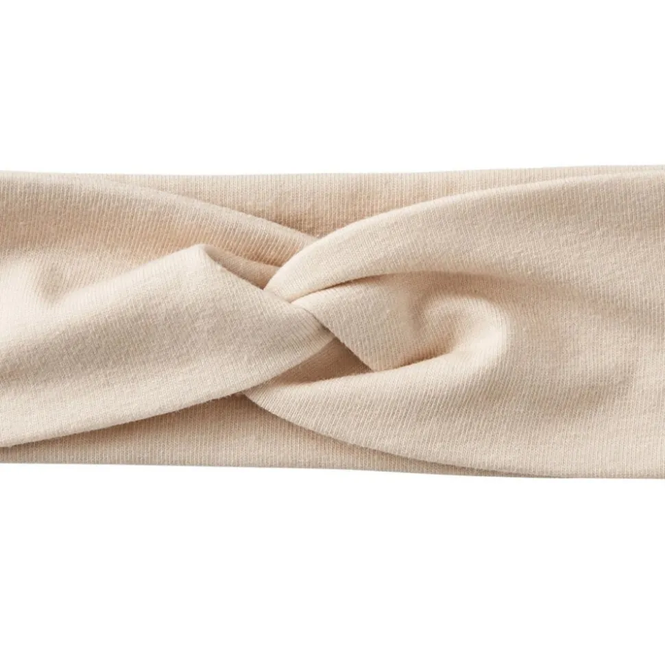 Bandeau large turban - nude