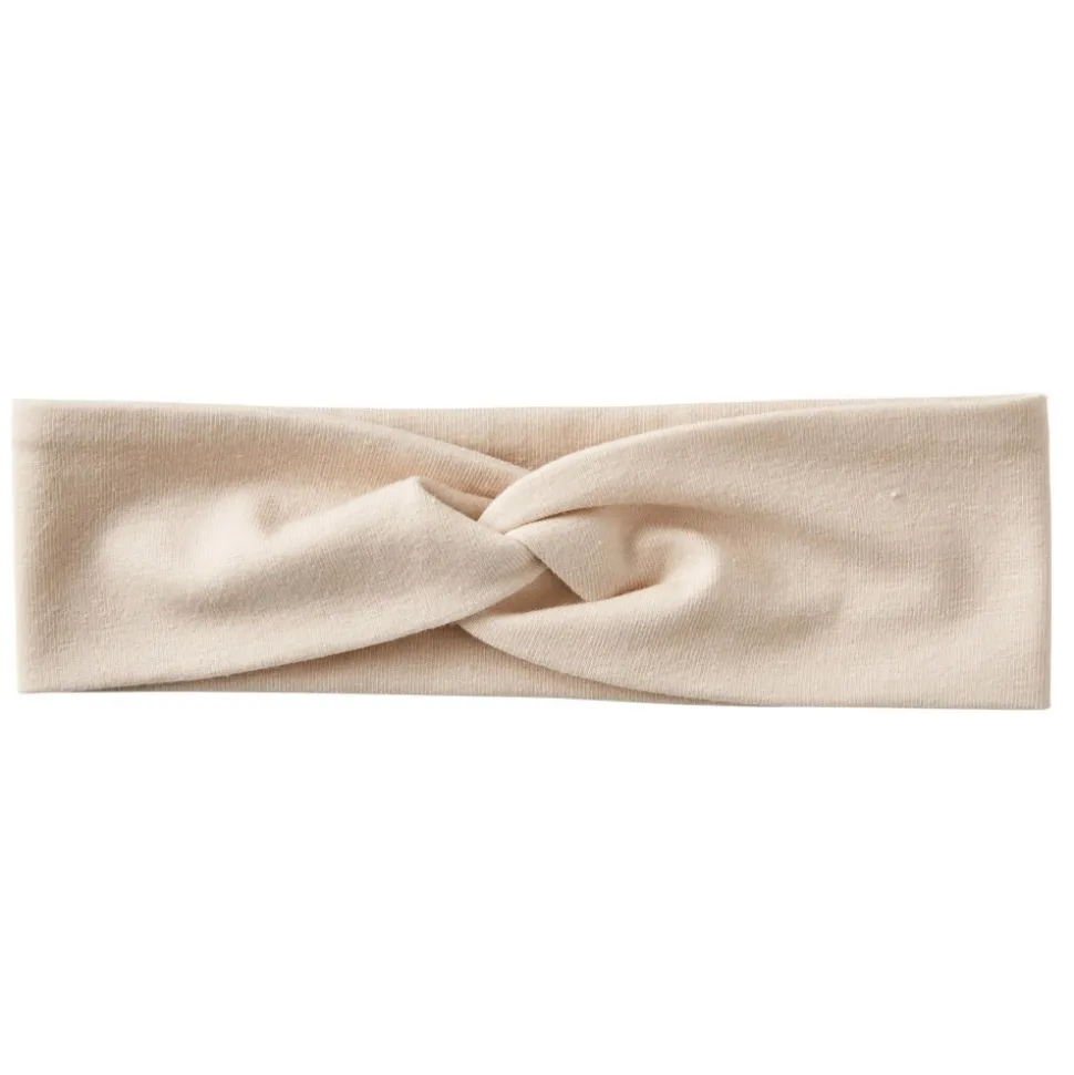 Bandeau large turban - nude