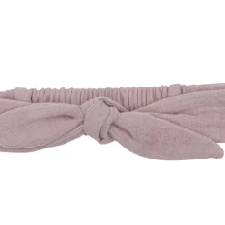 Bandeau élastiqué à nouer - gaze pétale