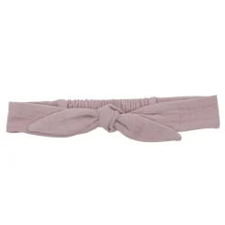 Bandeau élastiqué à nouer - gaze pétale