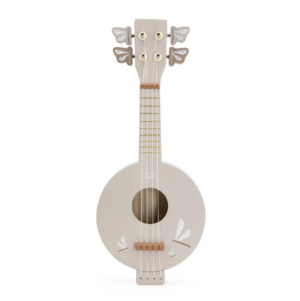 Banjo en bois - nougat