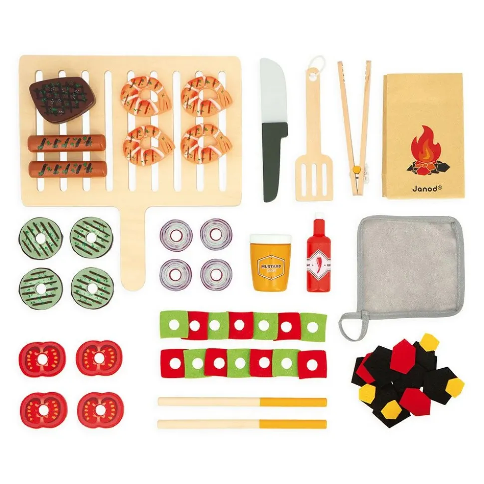 Barbecue en bois pour enfant