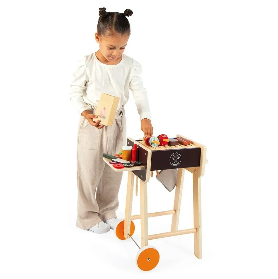 Barbecue en bois pour enfant