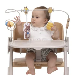 Barre de jeu bébé pour chaise haute meraviglia