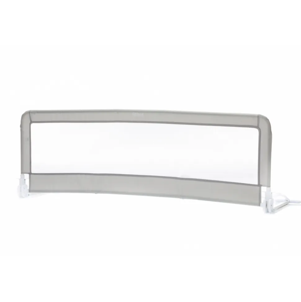 Barrière de lit bébé 50x150 cm emma gris